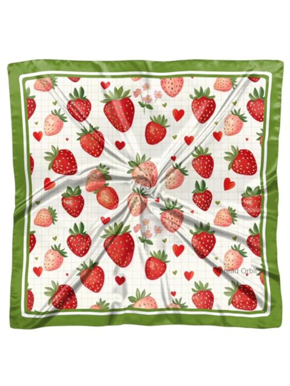 Satin Silk Feeling Square Scarf 27.5 Inch Bandana Handbag Wrap